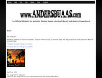 Gitarist Anders Buaas sine websider