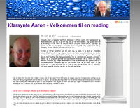 Websidene til klarsynte Aaron